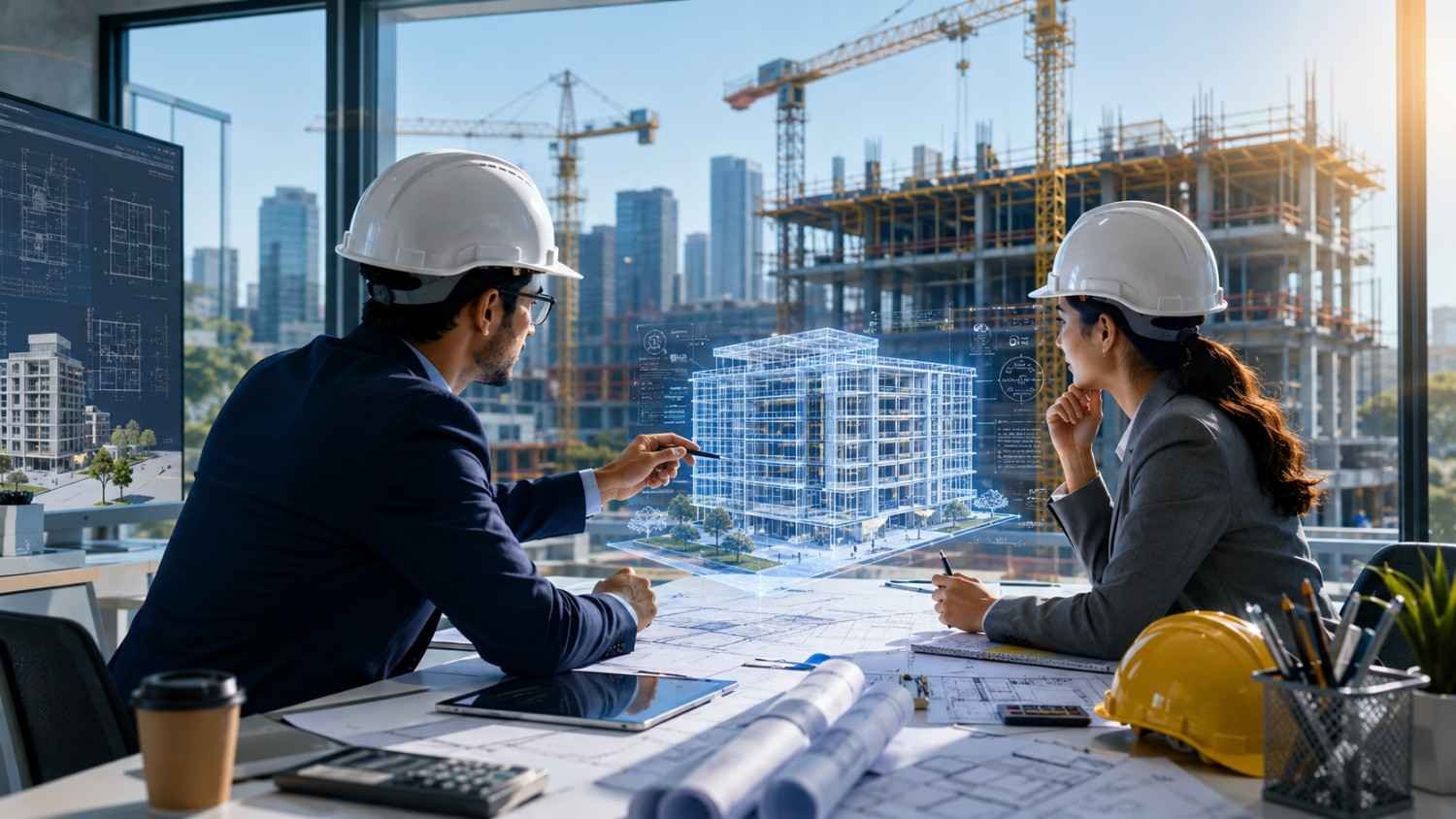Technical consultation for a construction project